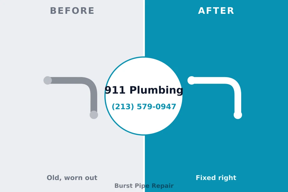 Before and after: plumbing company Paia, HI
